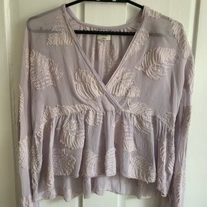 Wilfred Peplum blouse